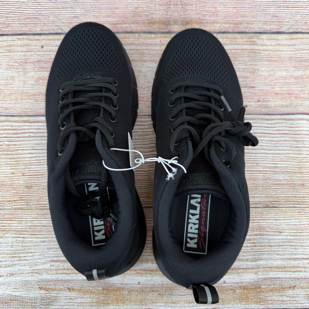 Kirkland Signature Comfort Walker Mens Black Mesh Athletic Sneakers 8.5 7778910 - Picture 4 of 7